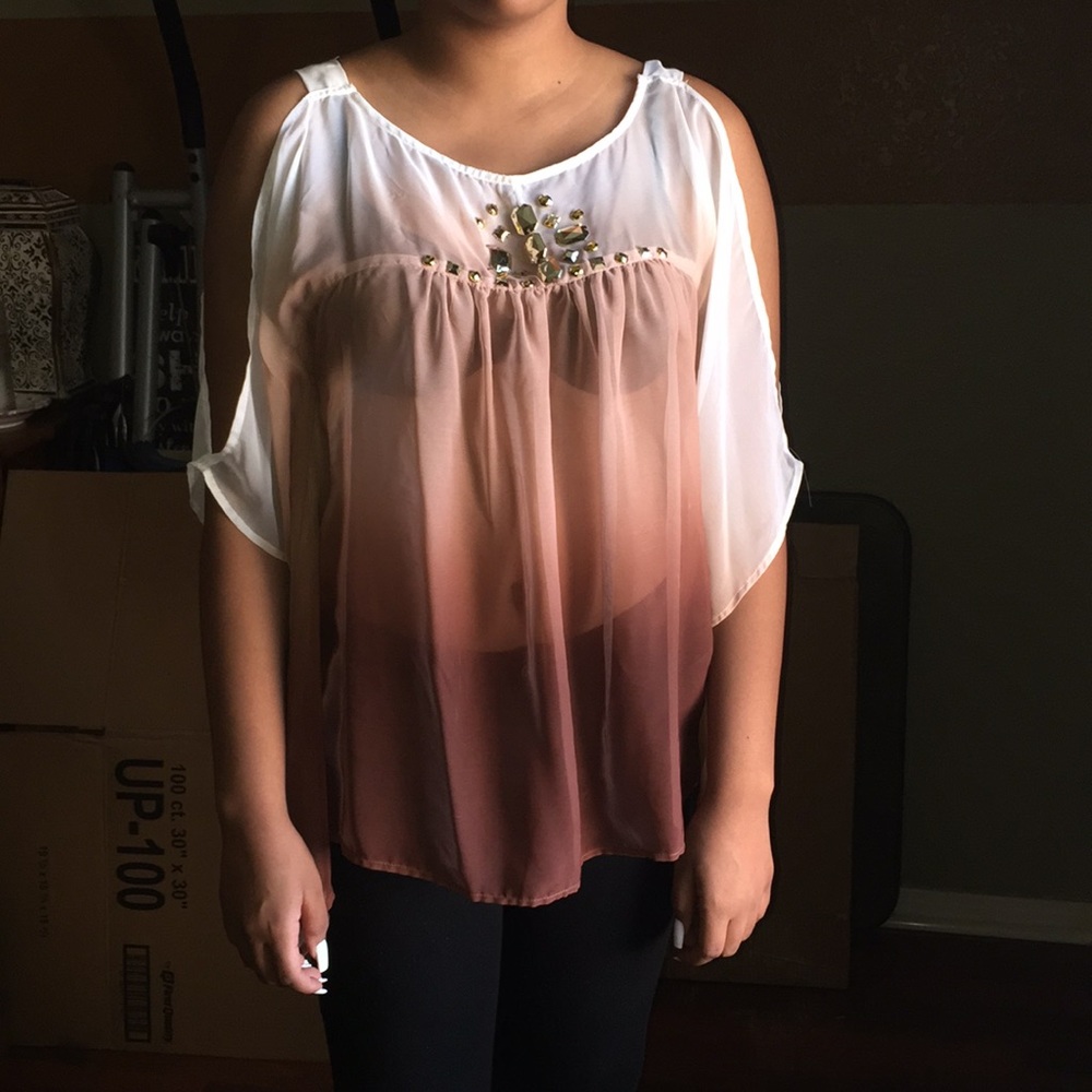 PLUS SIZE 💥 Sheer blouse